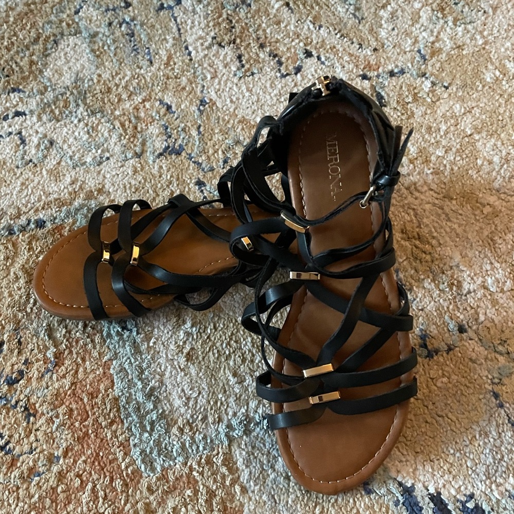 Merona gladiator sandals size 6.5